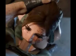 Lara croft hentai monster